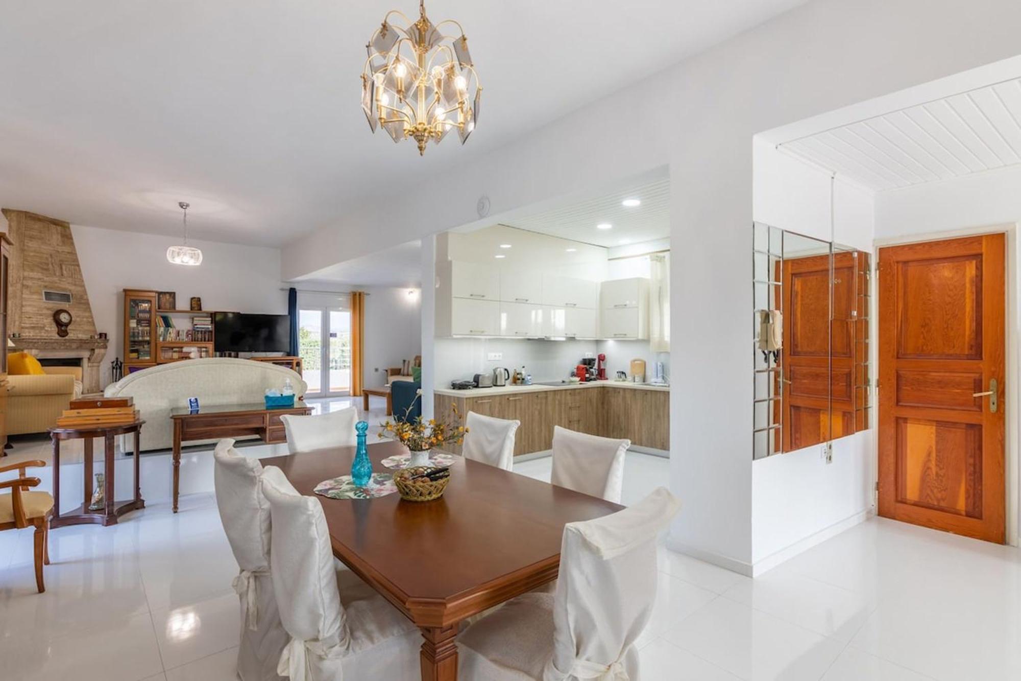 Amazing Villa Chrysanthi With Private Pool In Heraklion Epano Vathia Dış mekan fotoğraf