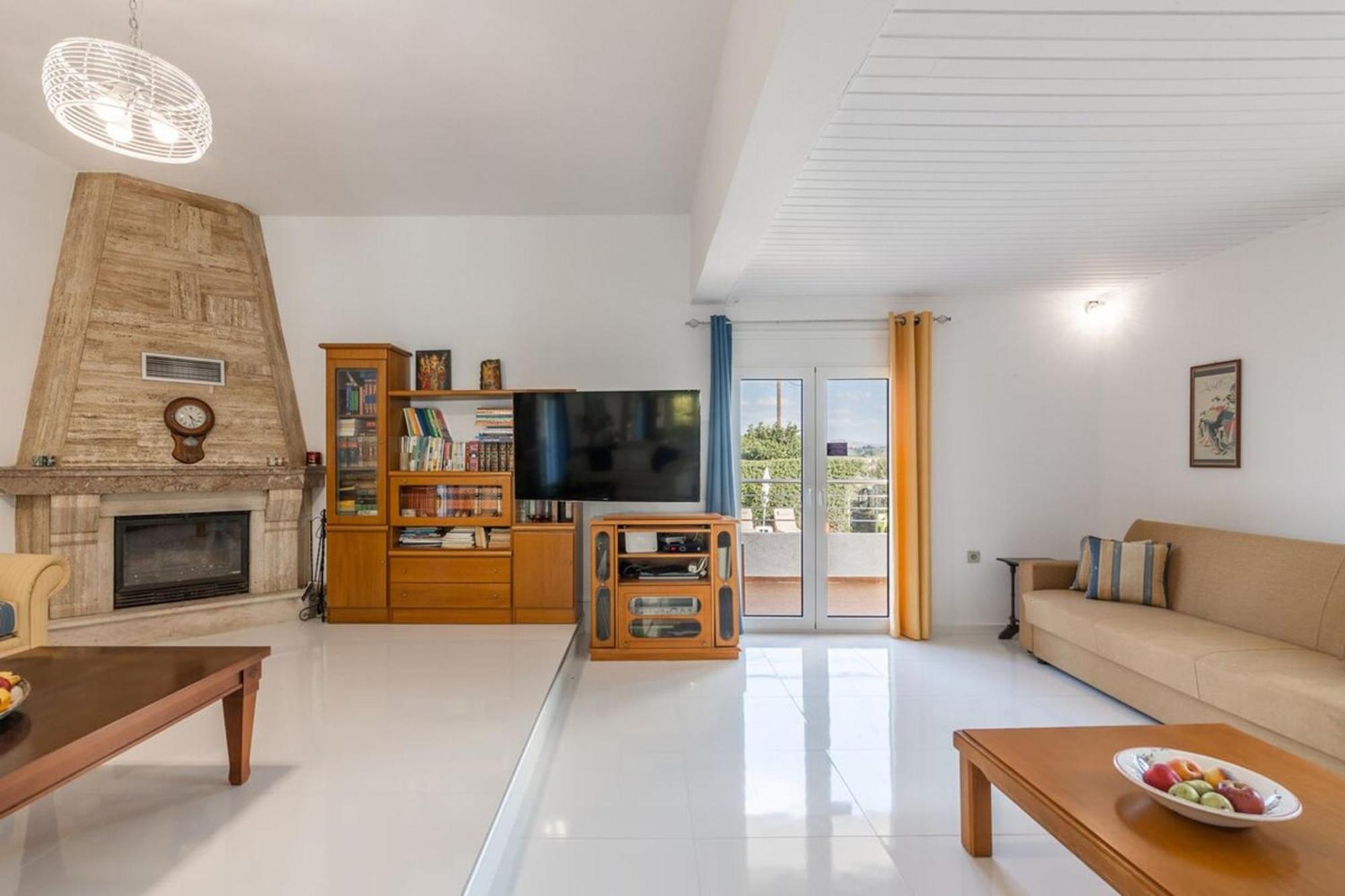 Amazing Villa Chrysanthi With Private Pool In Heraklion Epano Vathia Dış mekan fotoğraf