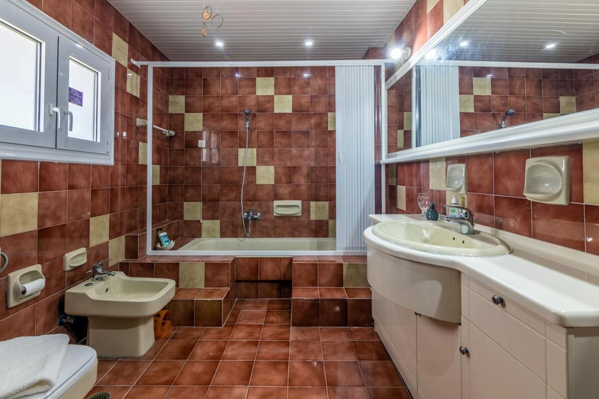Amazing Villa Chrysanthi With Private Pool In Heraklion Epano Vathia Dış mekan fotoğraf